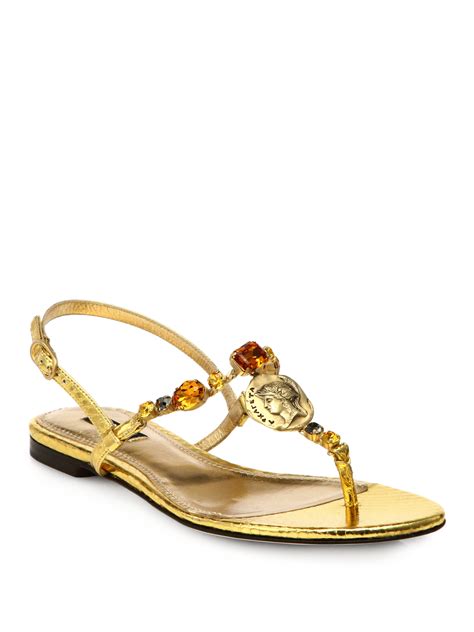 dolce and gabbana sandals women.